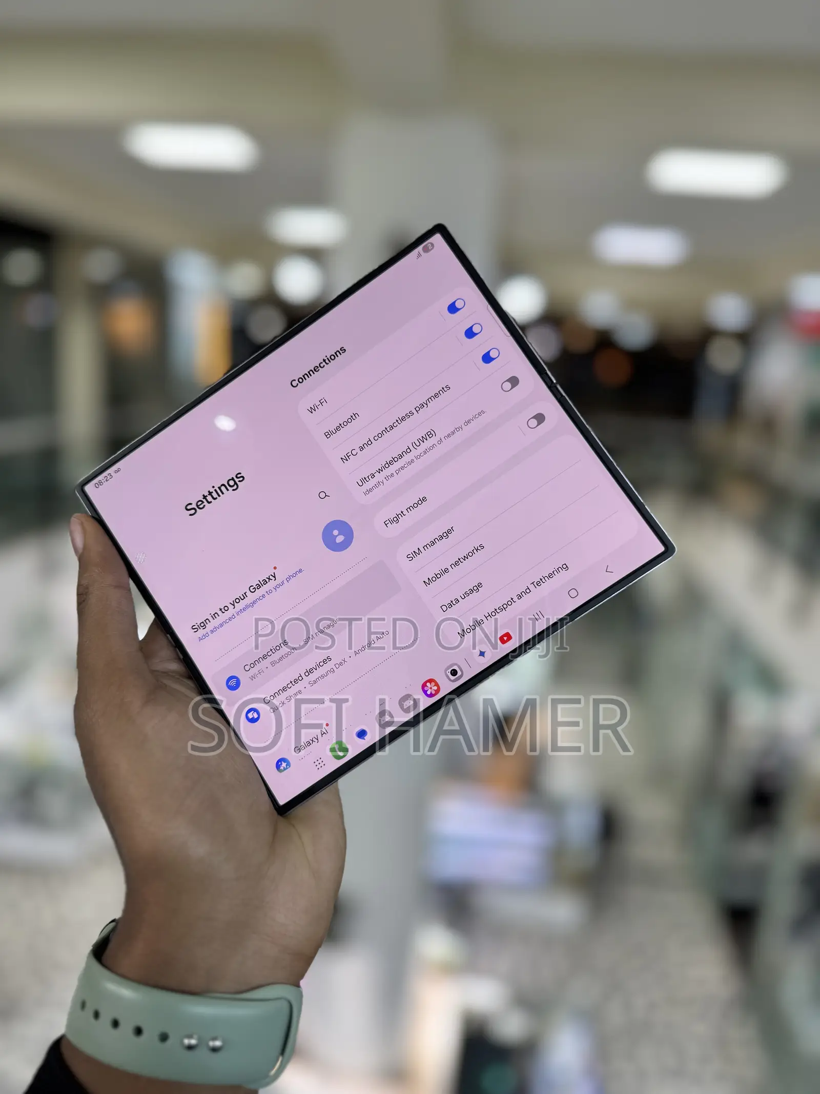 New Samsung Galaxy Z Fold6 512 GB Silver