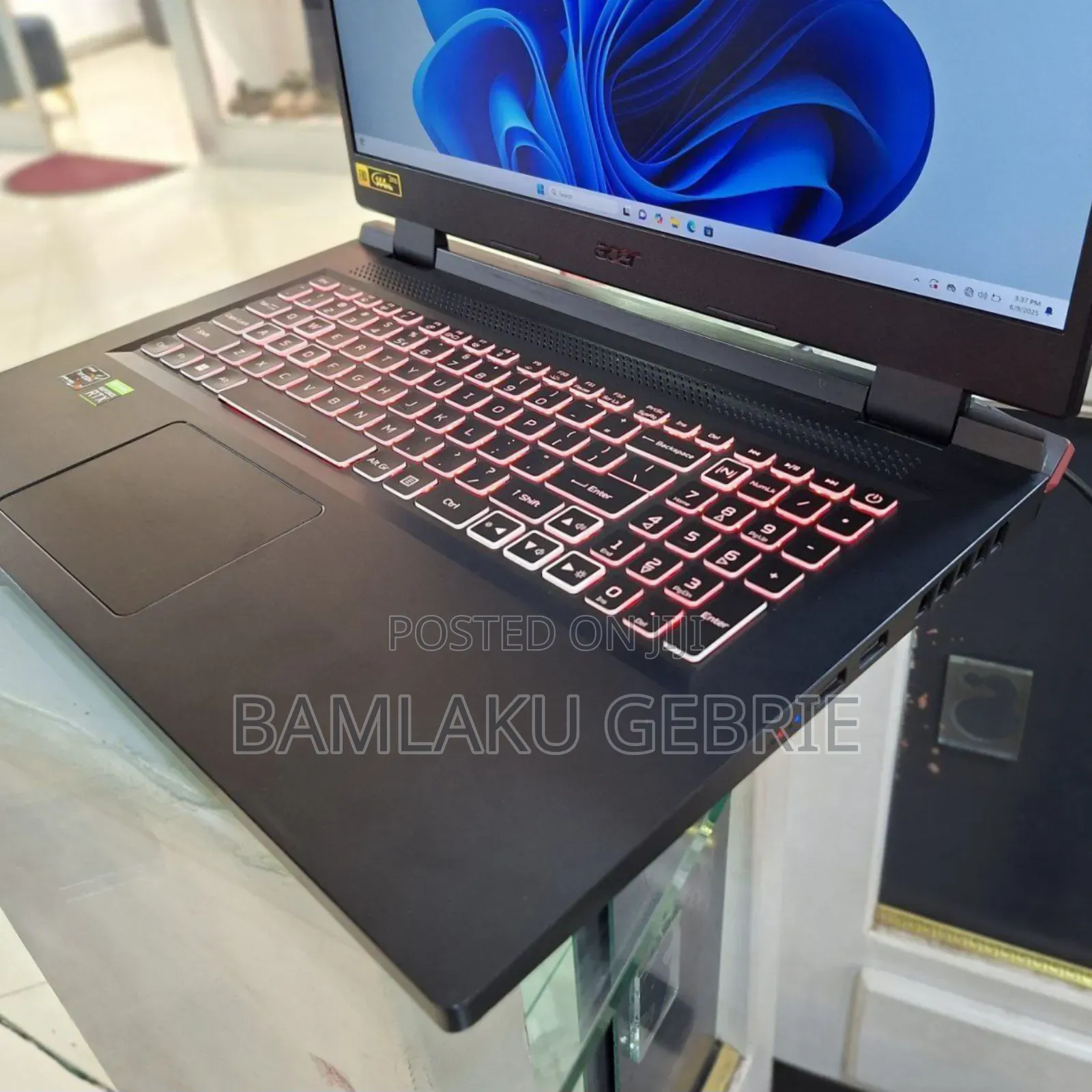 New Laptop Acer Nitro 5 32GB AMD Ryzen 7 SSD 512GB