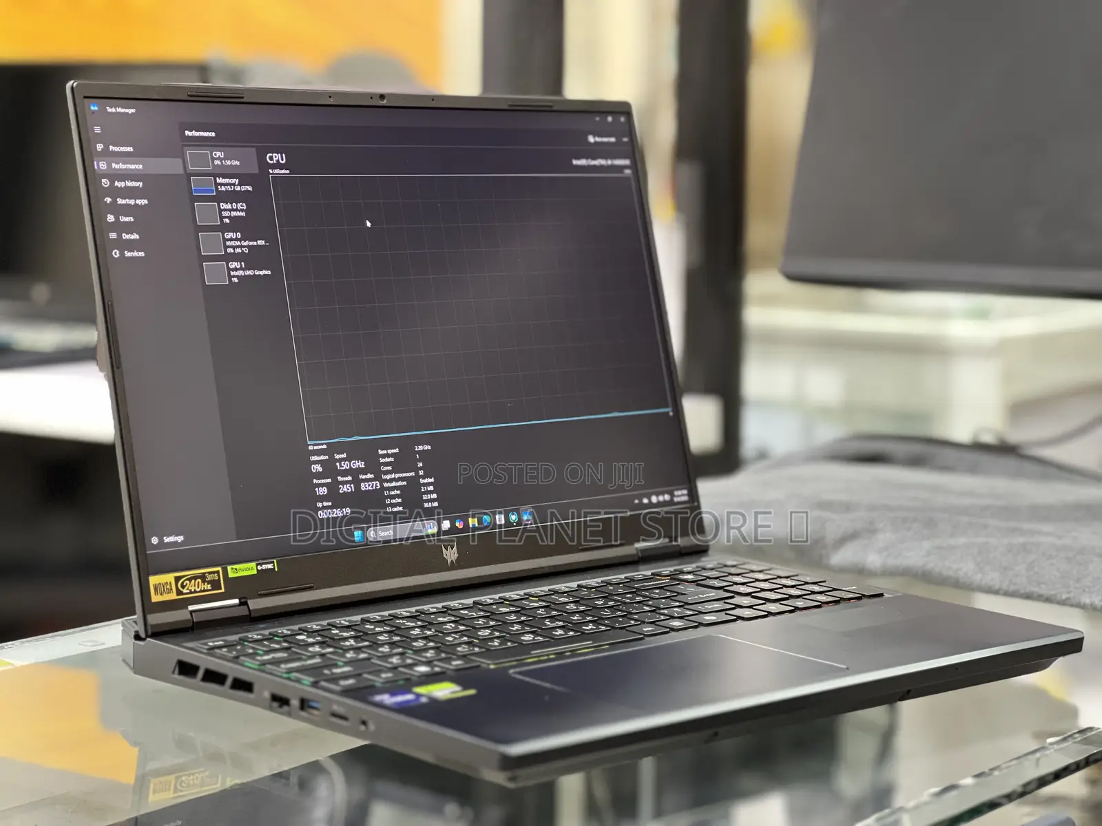 New Laptop Acer Predator Helios Neo 16 16GB Intel Core I9 SSD 1T