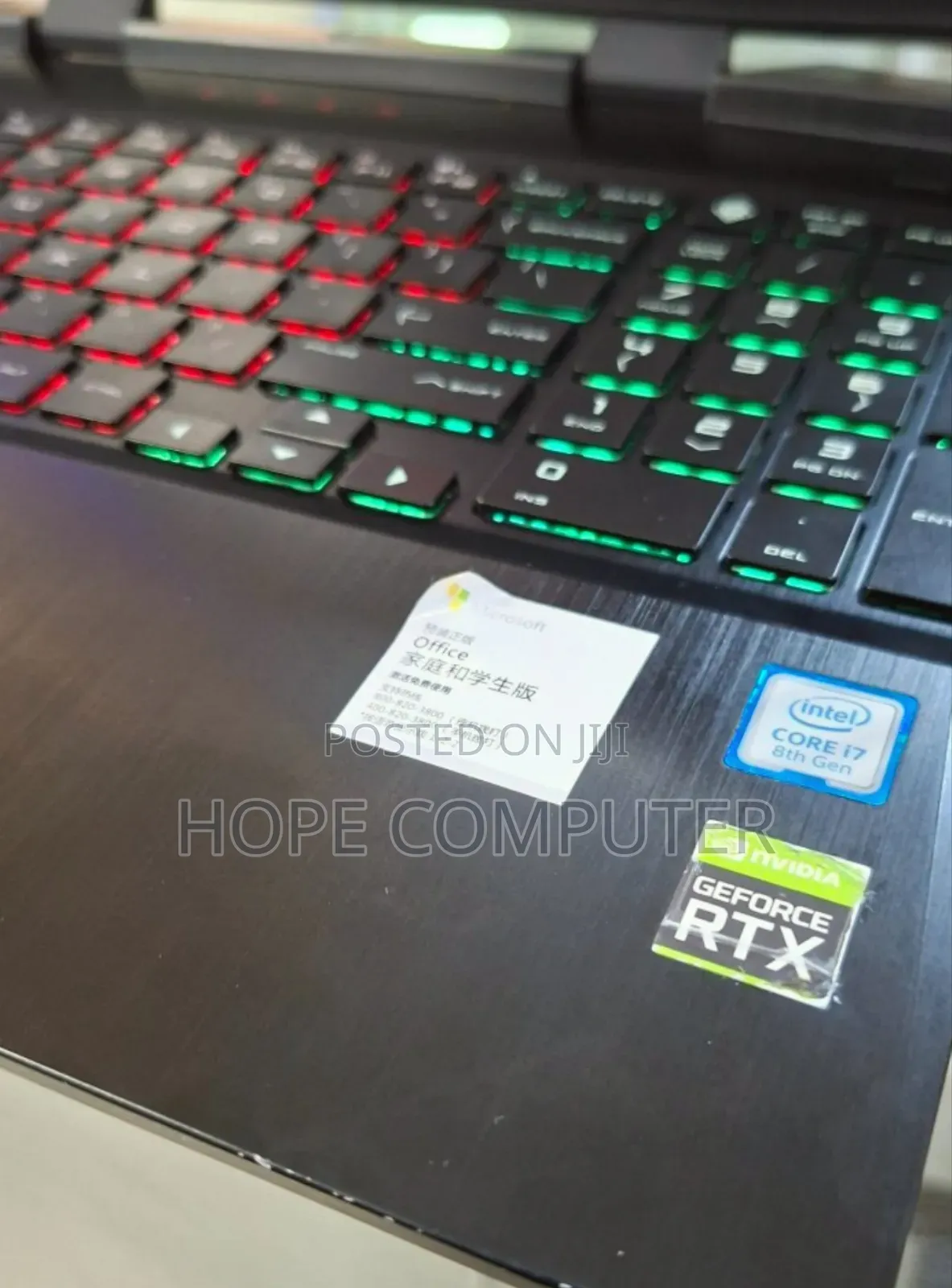 New Laptop HP Omen 15 16GB Intel Core I7 SSD 256GB