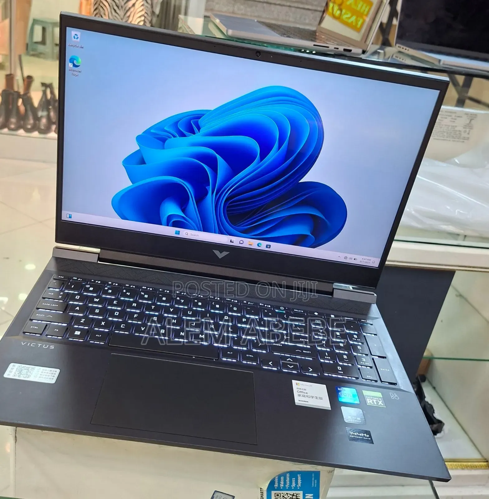 New Laptop HP Victus 16 16GB Intel Core I7 SSD 512GB