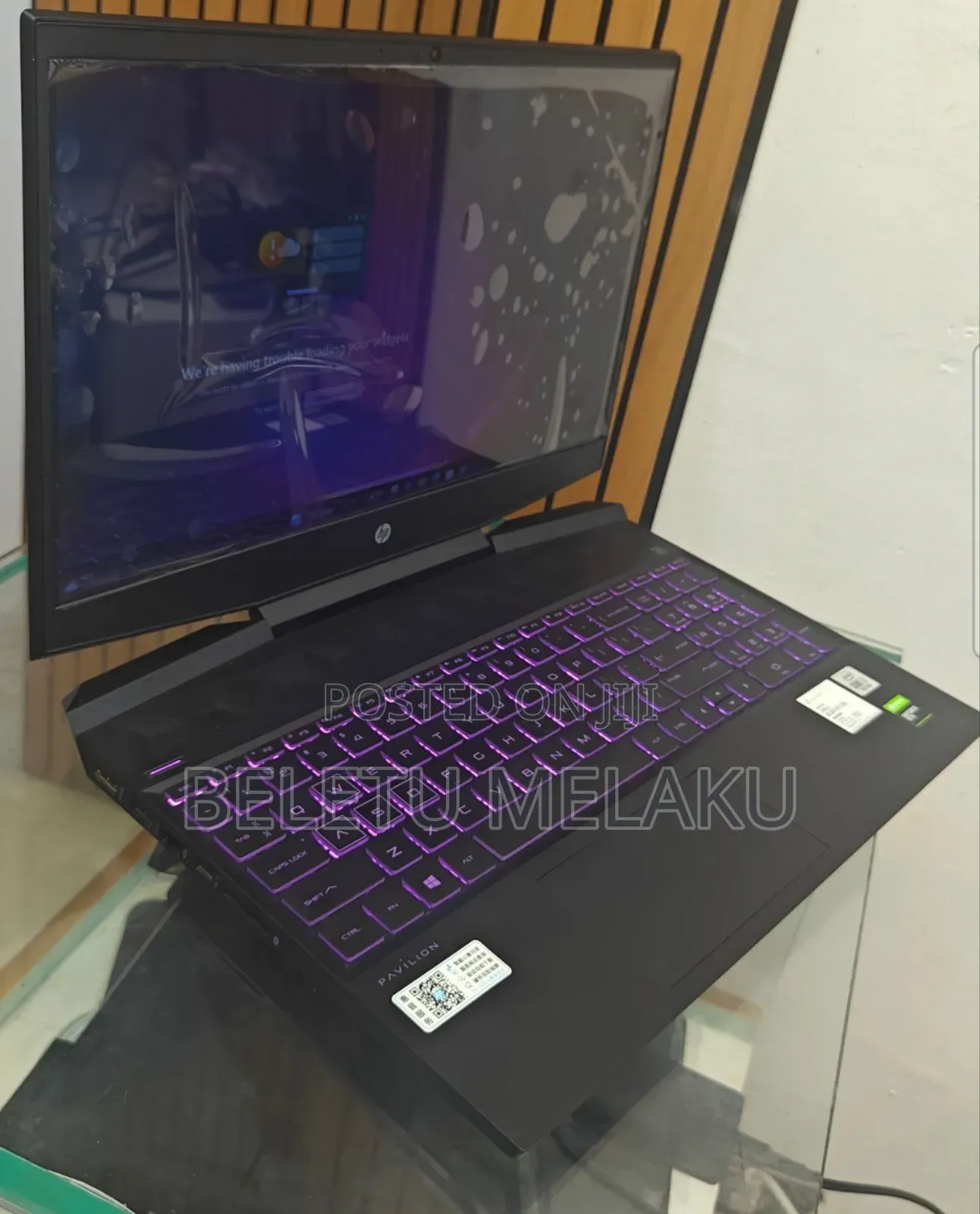 New Laptop HP Pavilion Power 15 16GB Intel Core I7 SSD 512GB