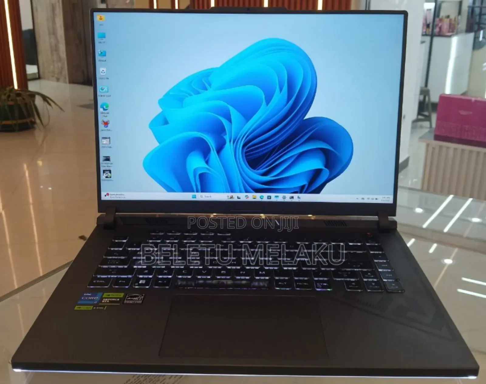 New Laptop Asus ROG Strix G16 G614 16GB Intel Core I7 SSD 1T