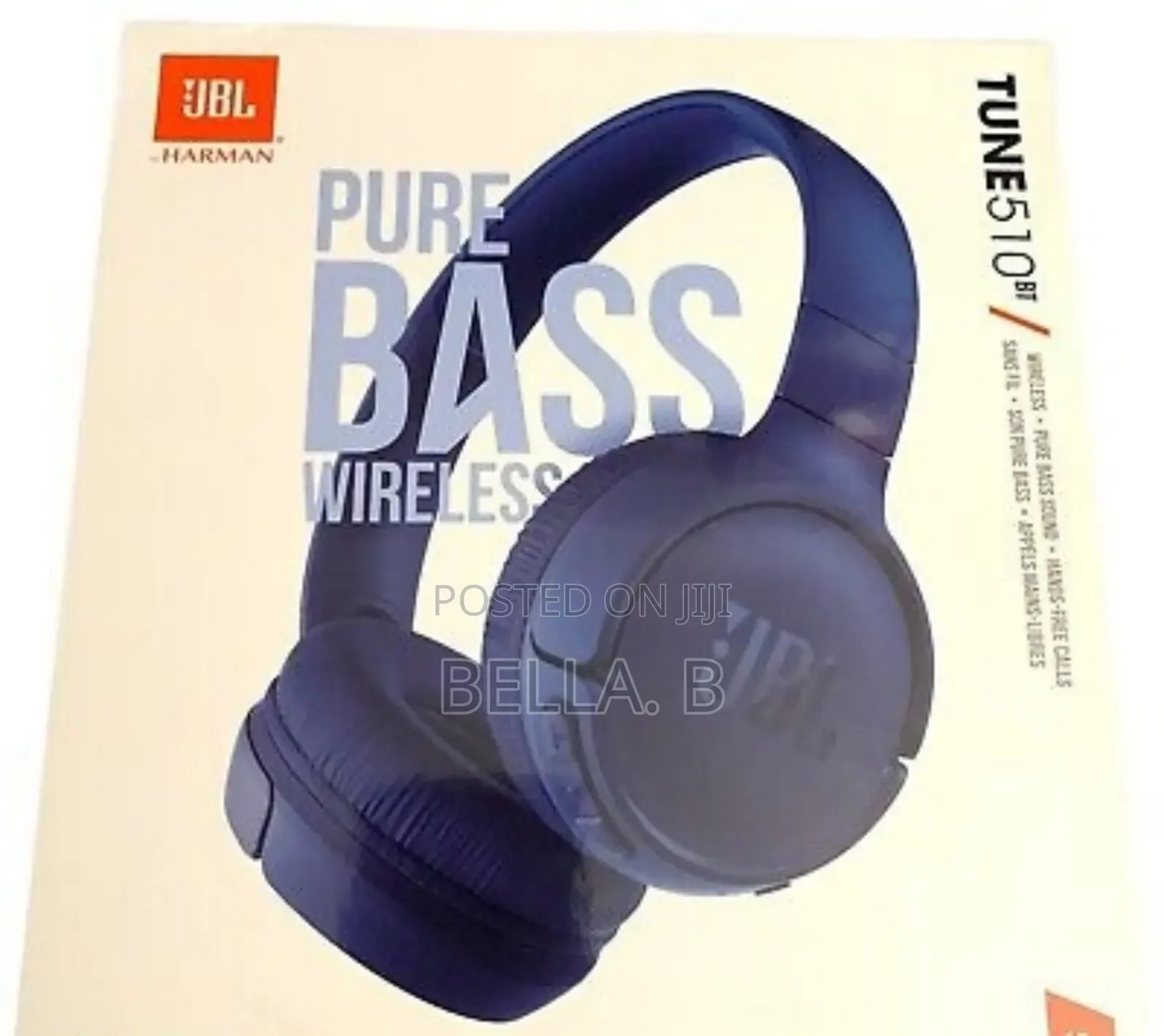 Brand JBL 510bt Headset: Hands-Free Calls.