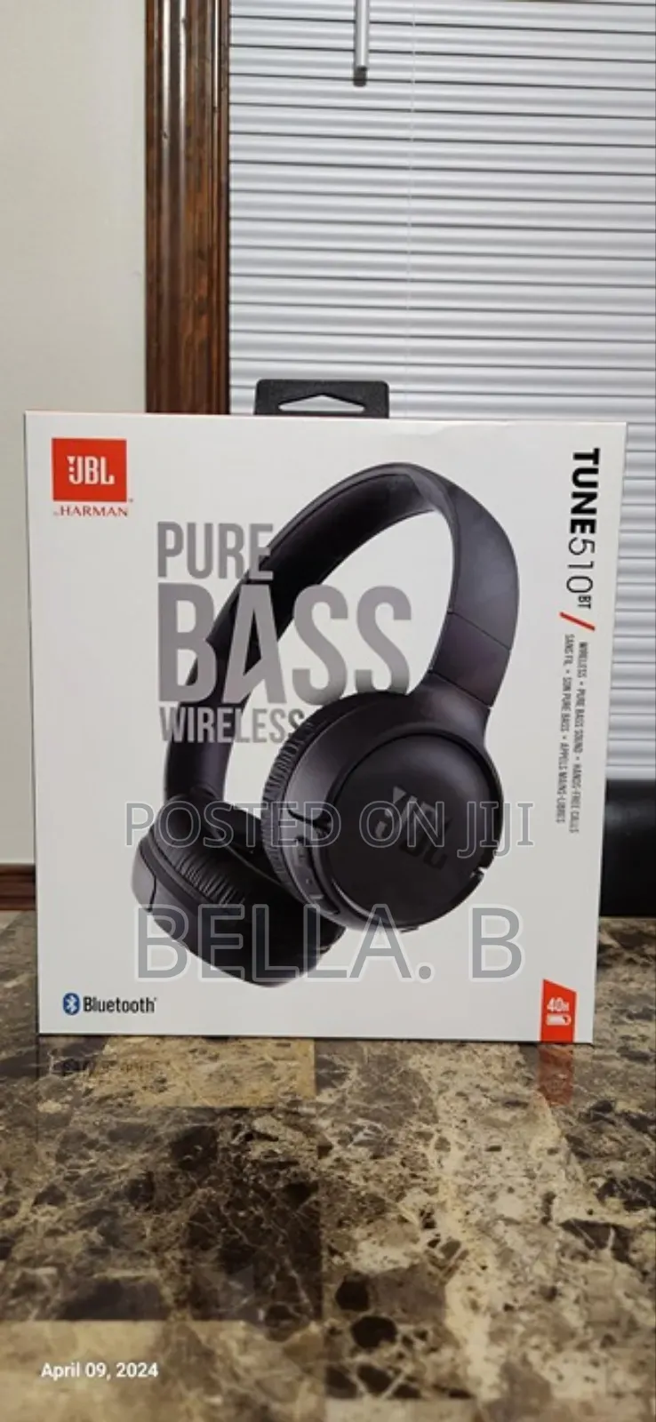 JBL 510bt Headset: Sleek and Stylish.