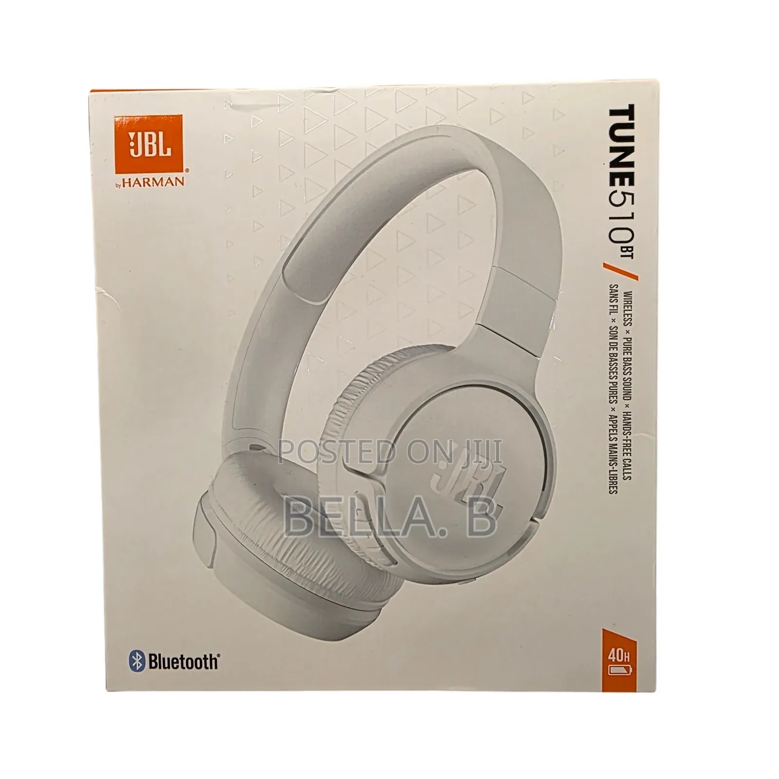 JBL 510bt Headset: Crisp, Clear Sound.