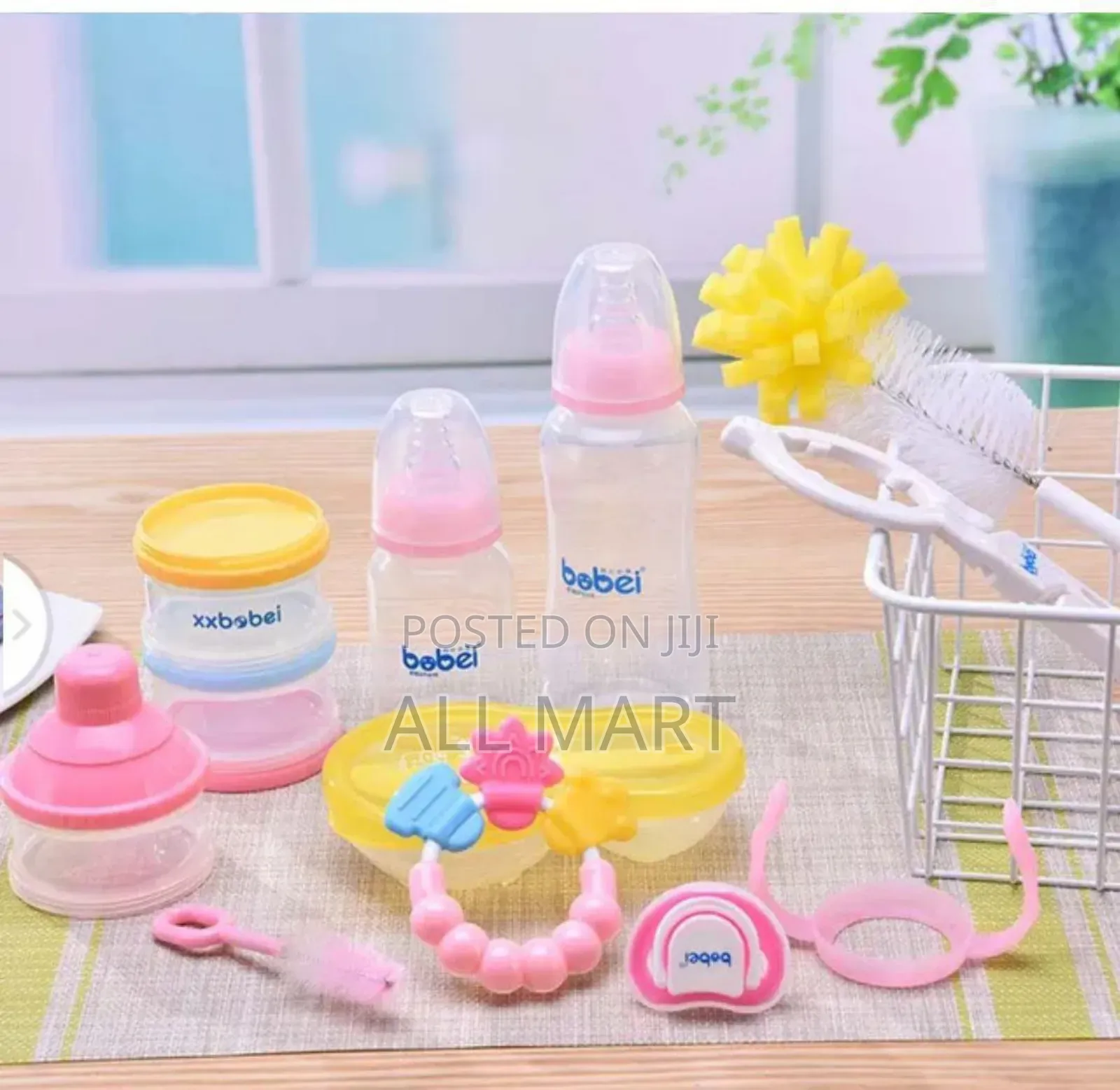 Bobei 10 Pices Milk Bottle Set