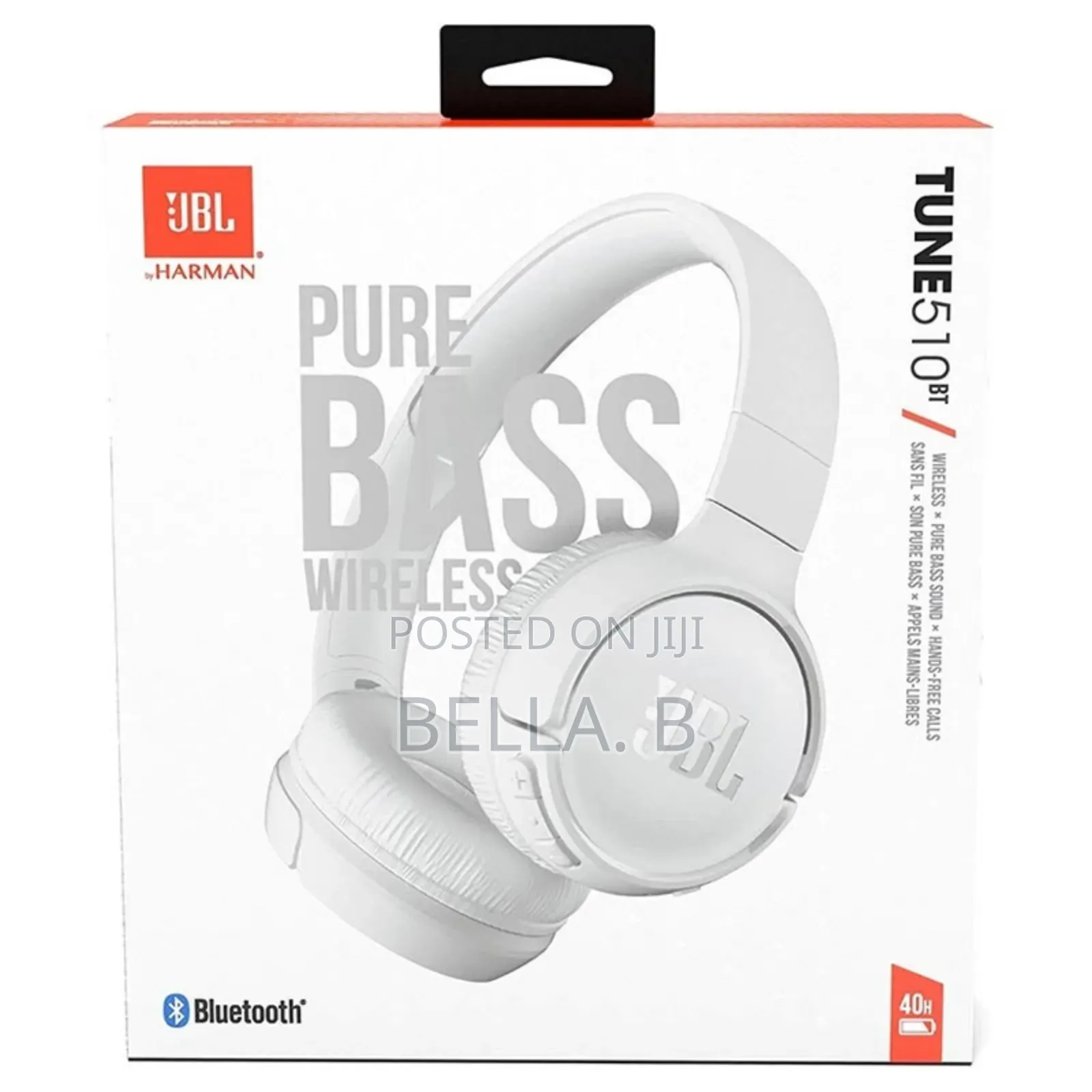 Brand New 510bt JBL Headset: Wireless Freedom With Superior Comfort.
