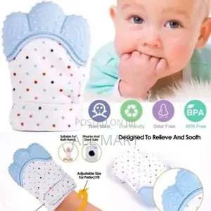 Photo - Baby Teether Silicone Gloves