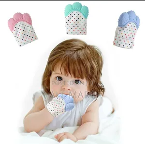 Baby Teether Silicone Gloves