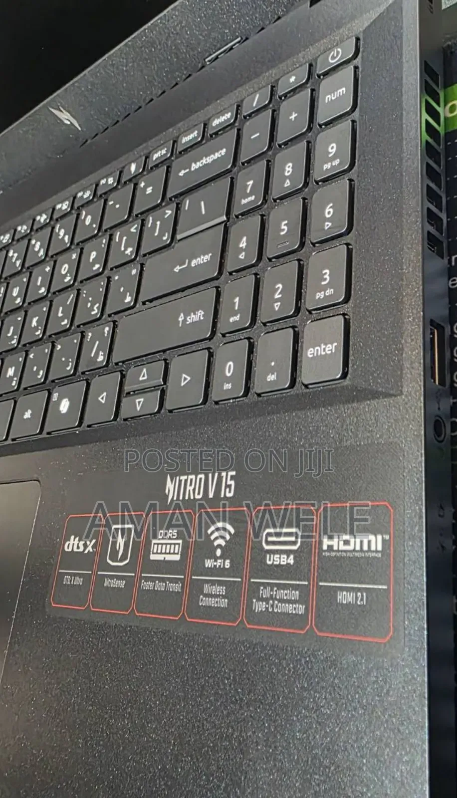 New Laptop Acer Nitro 5 16GB AMD Ryzen 7 SSD 512GB