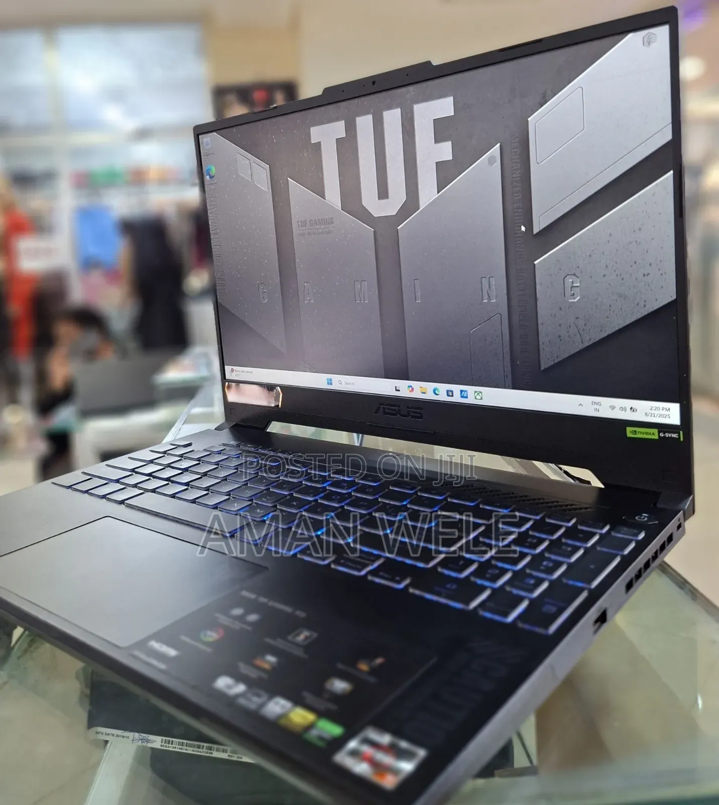 New Laptop Asus TUF Gaming A15 16GB AMD Ryzen 7 SSD 512GB