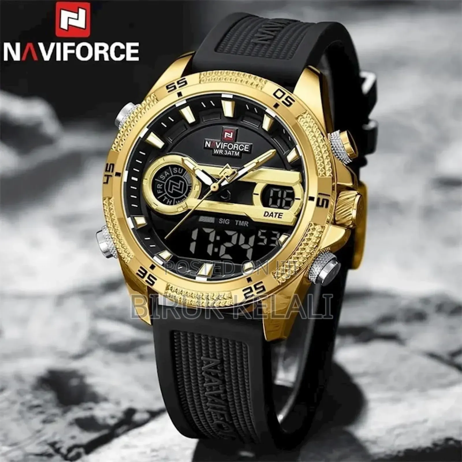 Navi Force Waterproof Watch