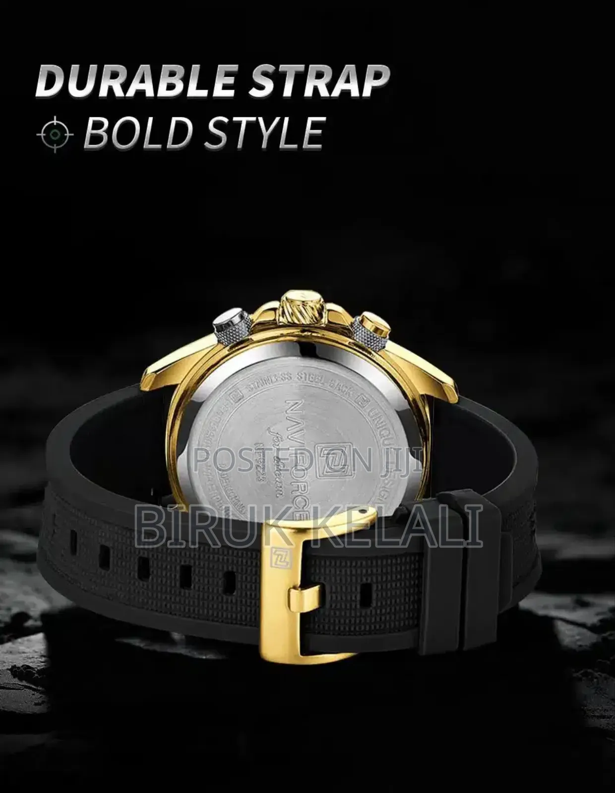 Navi Force Waterproof Watch