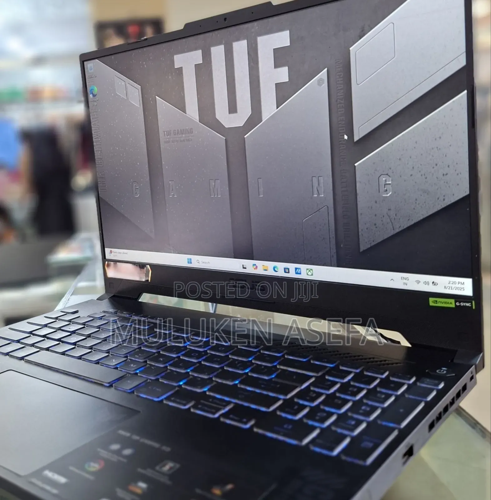 New Laptop Asus TUF Gaming A15 16GB AMD Ryzen 7 SSD 512GB