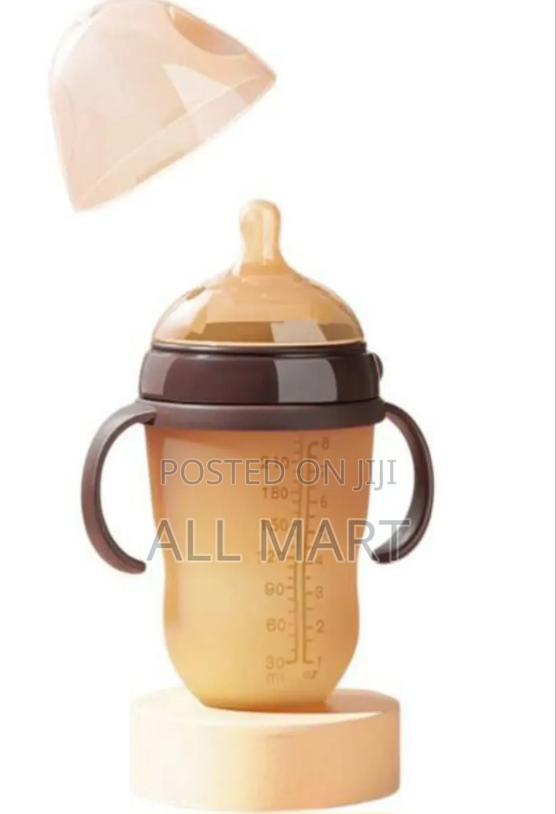 Baby Bottle With Silcone Nipple