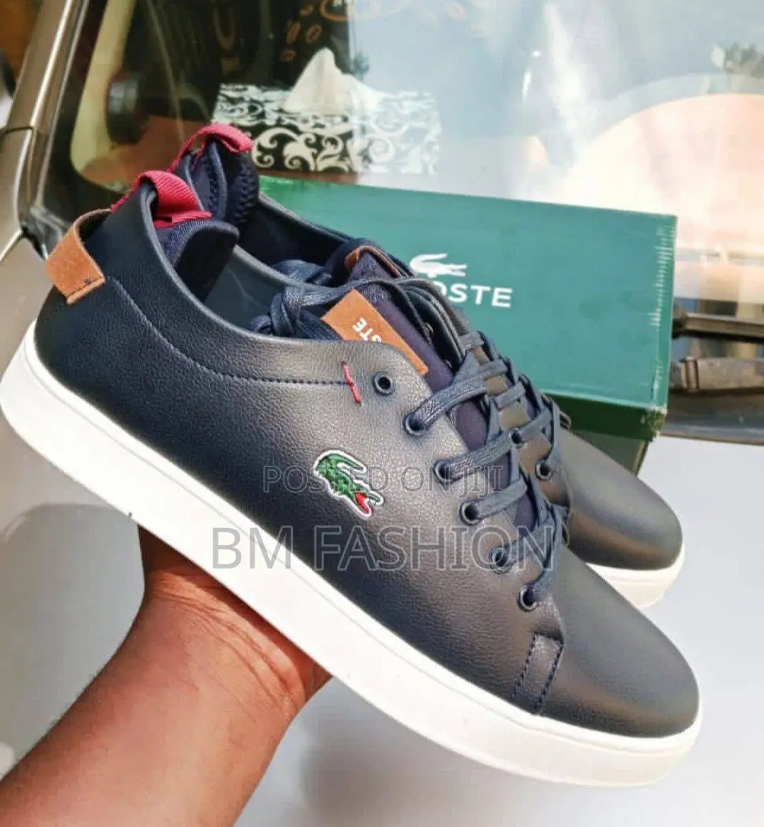 Lacoste Elegant Flat Men’S Shoes Blueblack
