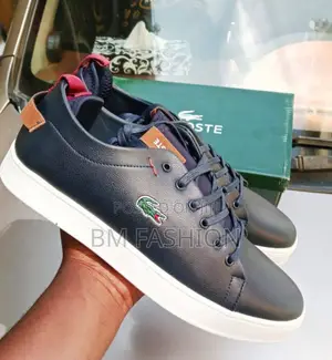 Lacoste Elegant Flat Men’S Shoes Blueblack