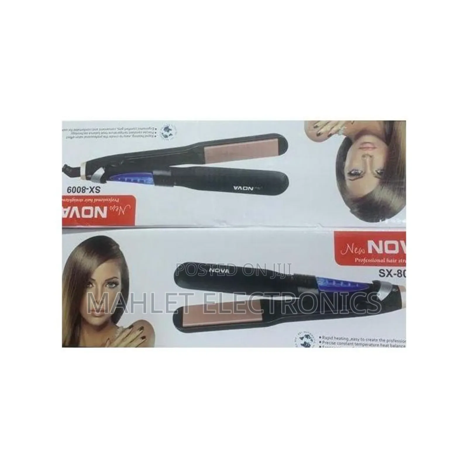 የፀጉር መተኮሻ Nova Hair Straightener – Fast Smooth Styling