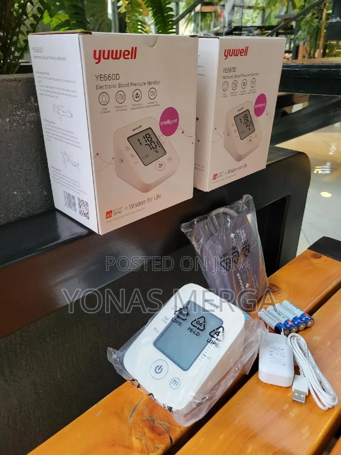 Digital Blood Pressure Monitor Ye660d工፭bp Monitoring翥§Bp Kit's in Box
