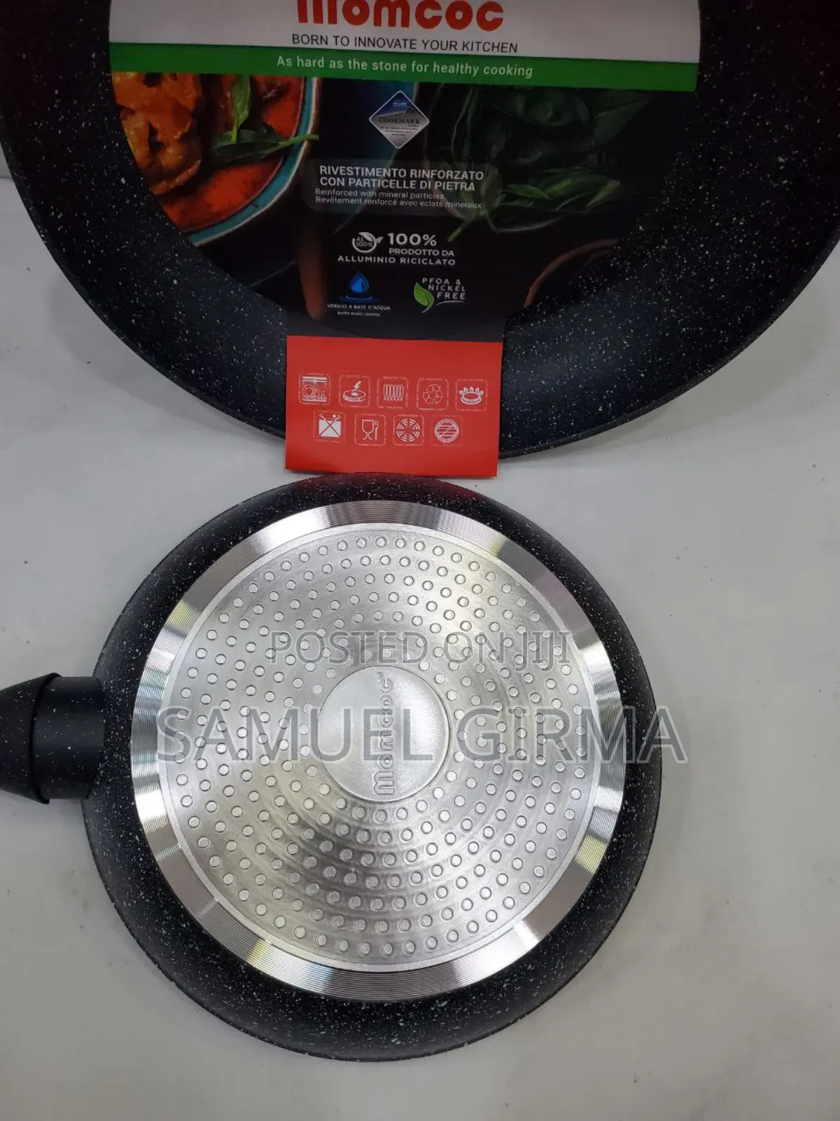 የሴራሚክ መጥበሻ Momcoc Fry Pan