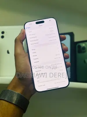 New Apple iPhone 16 Pro Max 256 GB Black