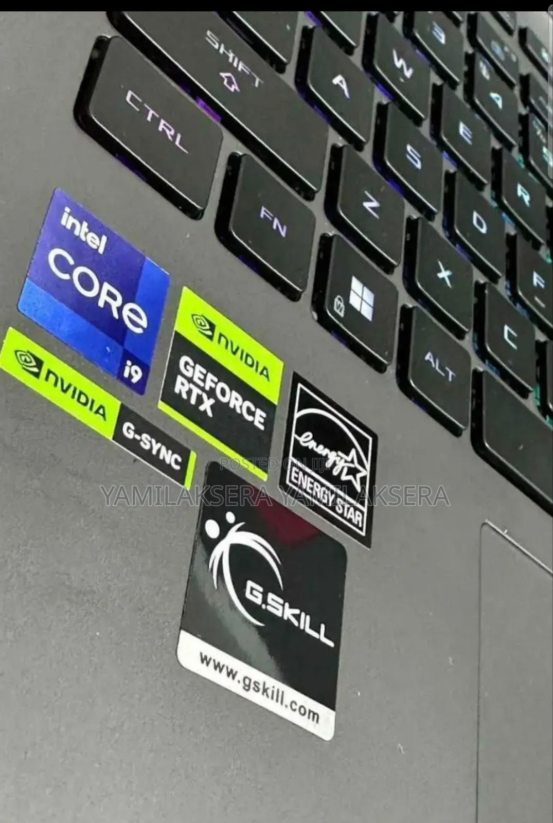 New Laptop Asus ROG Strix G16 G614 16GB Intel Core I9 SSD 1T