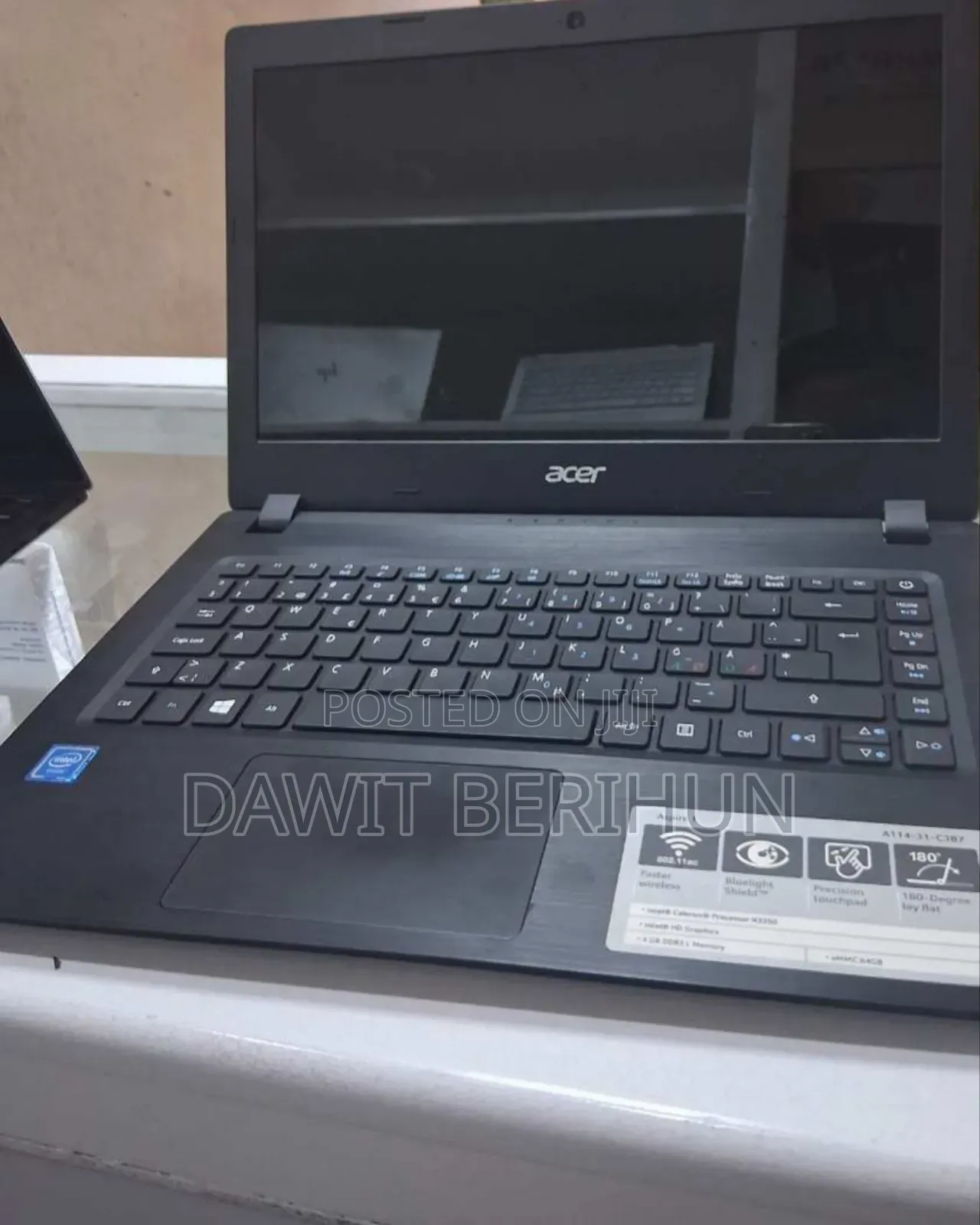 New Laptop Acer Aspire A114 31 4GB SSD 128GB