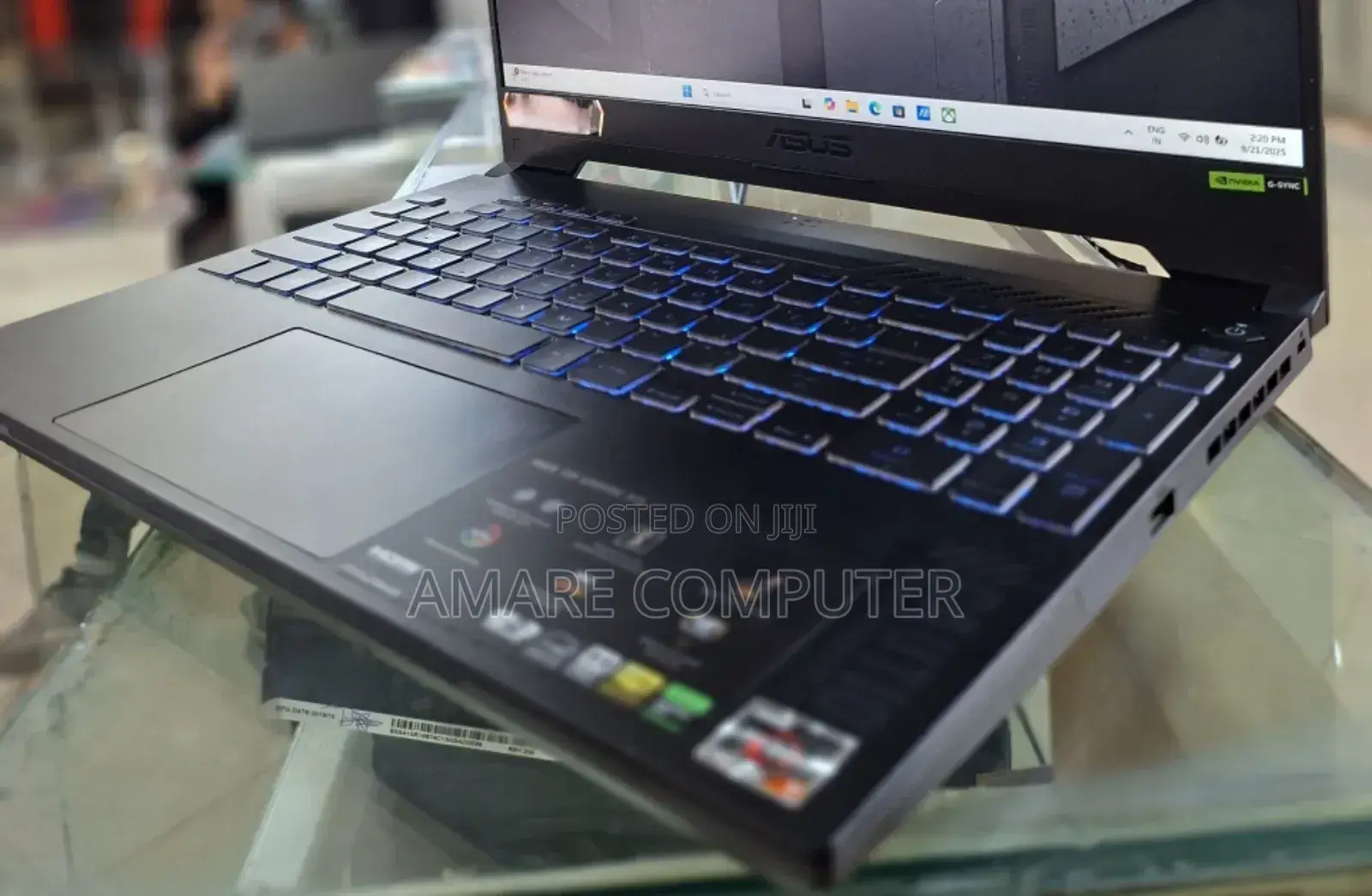 New Laptop Asus TUF Gaming A15 16GB AMD Ryzen 7 SSD 512GB