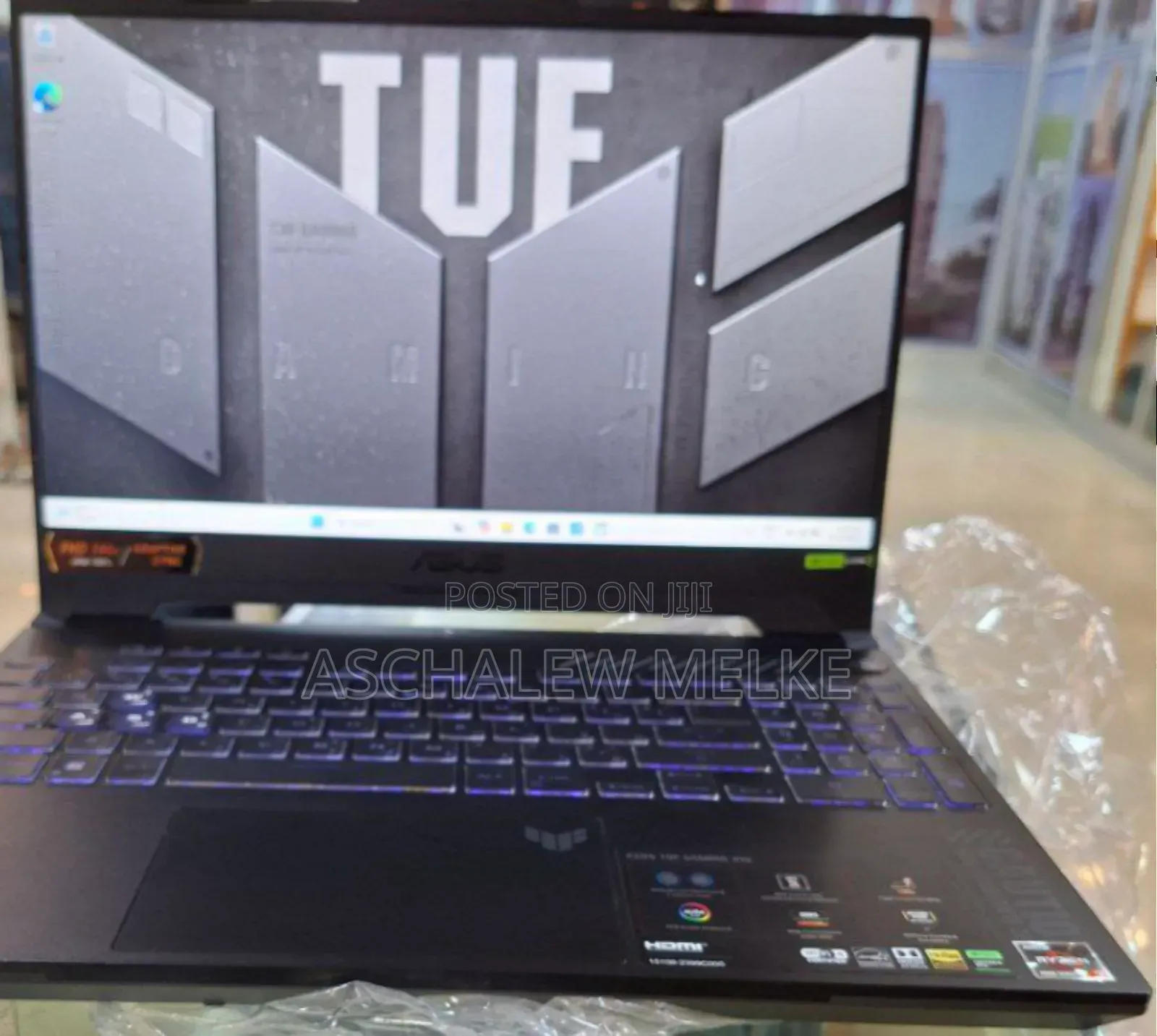 New Laptop Asus TUF Gaming A15 16GB AMD Ryzen 7 SSD 512GB