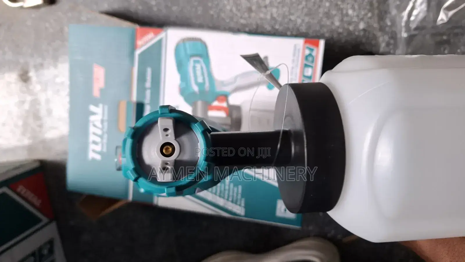 Total Spray Gun በኤሌክትሪክ የሚሰራ ቀለም መቀቢያ