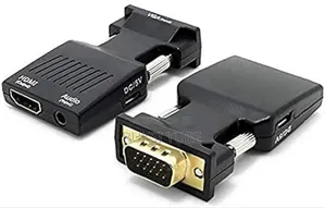 Photo - Vga To Hdmi Adapter With Audio Input.