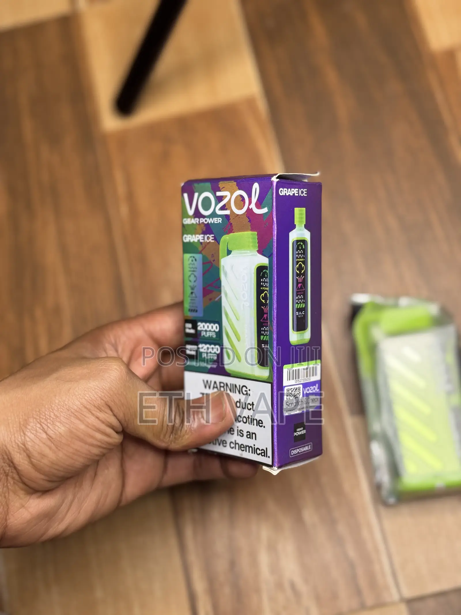 Vozol Vape 20,000 Puff Gear  in Addis Ababa