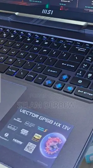 New Laptop MSI Vector GP68 HX 13V 16GB Intel Core i9 SSD 1T