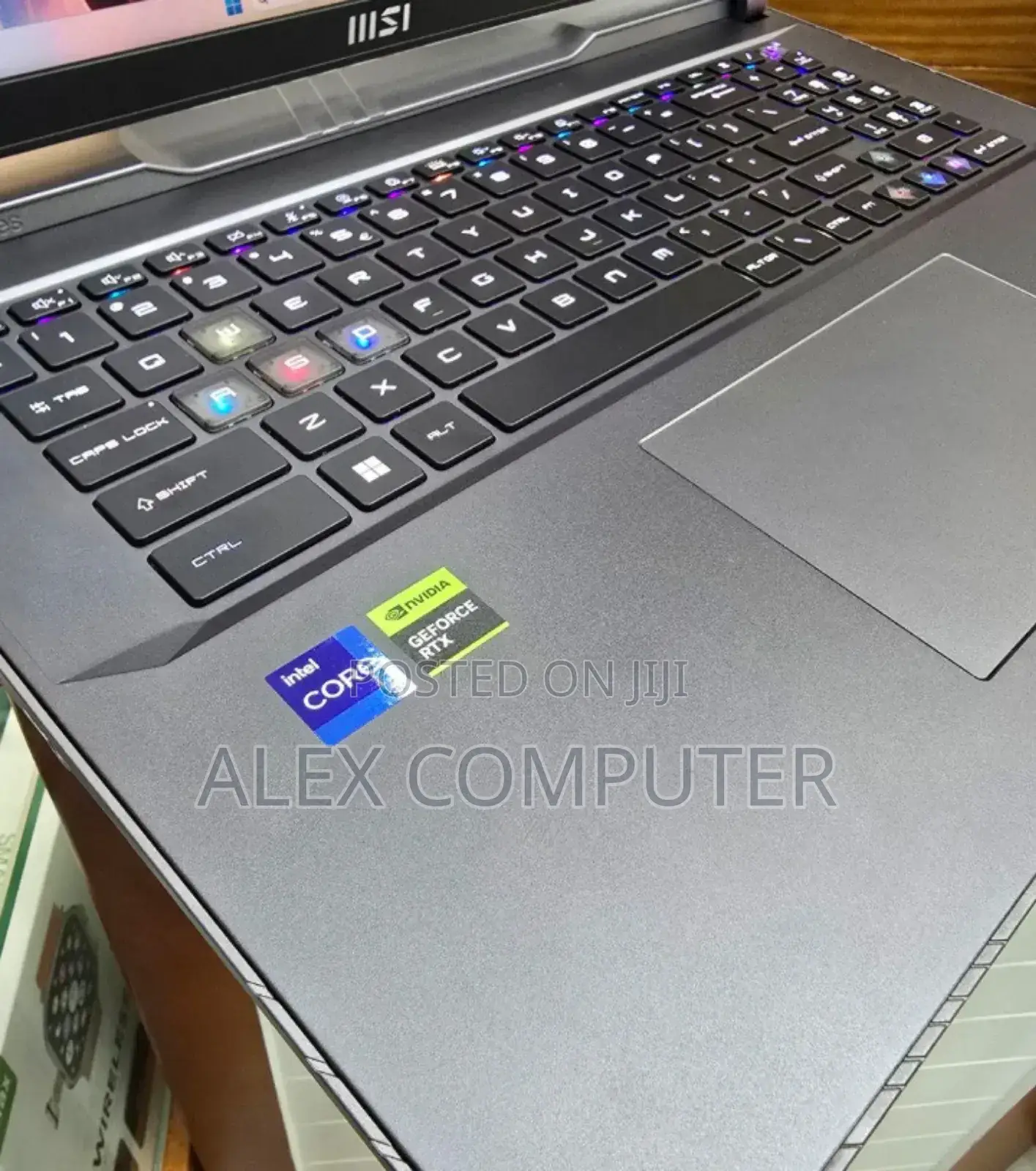 New Laptop MSI 16GB Intel Core I9 SSD 1T