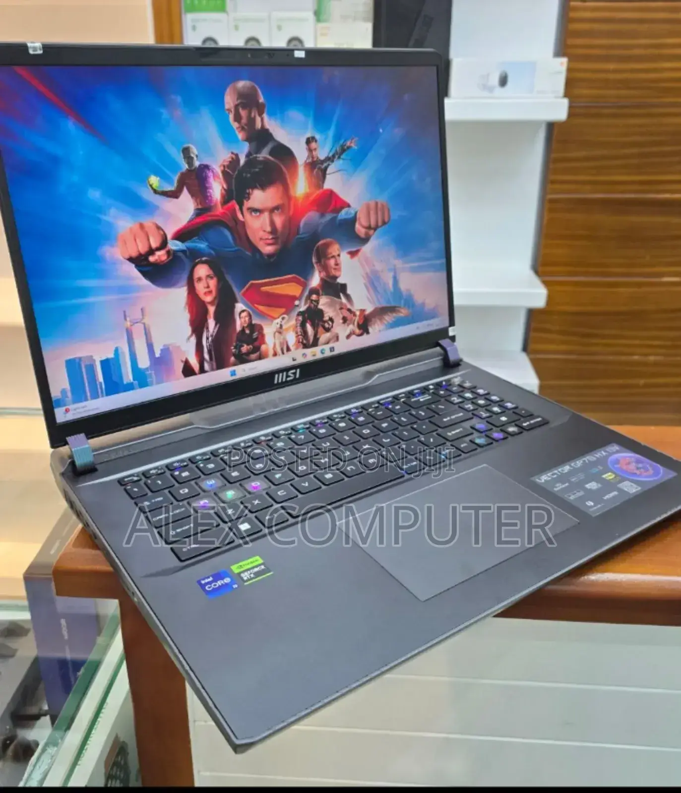 New Laptop MSI 16GB Intel Core I9 SSD 1T