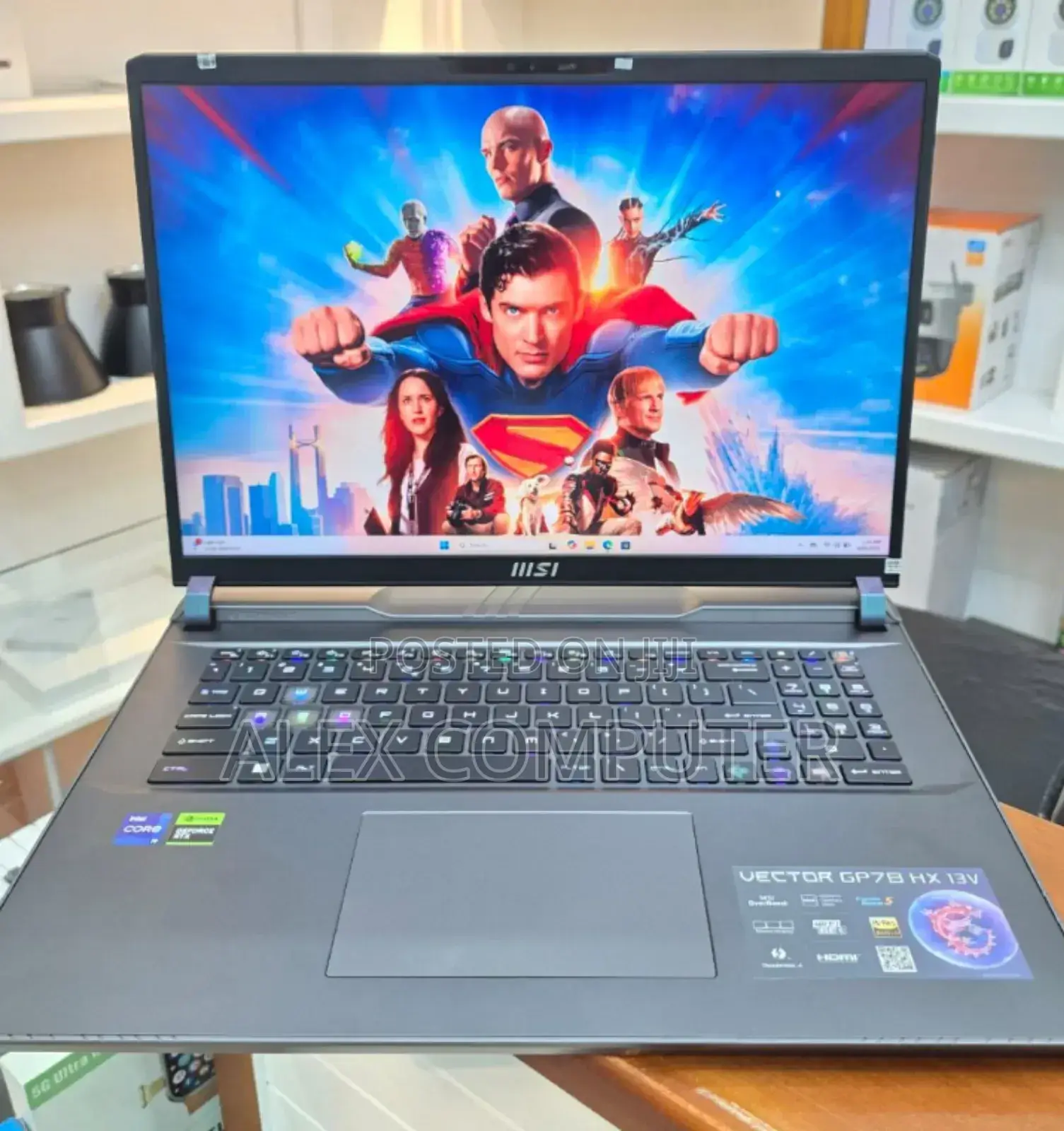 New Laptop MSI 16GB Intel Core I9 SSD 1T