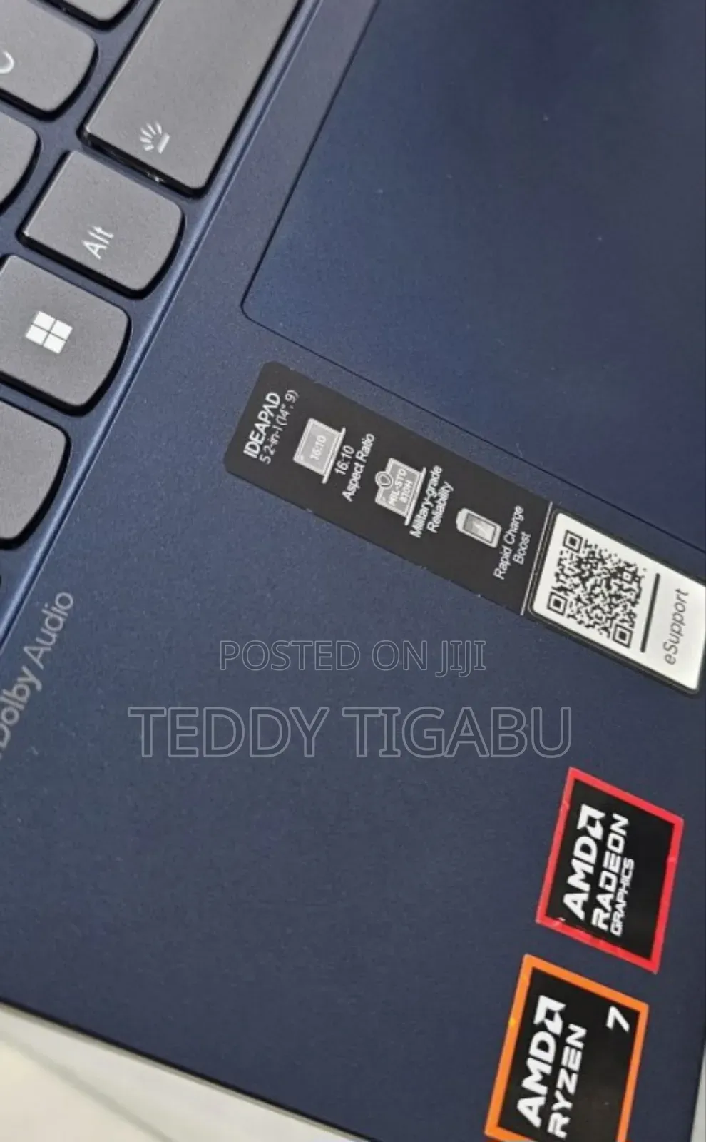 New Laptop Lenovo 16GB AMD Ryzen 7 SSD 512GB