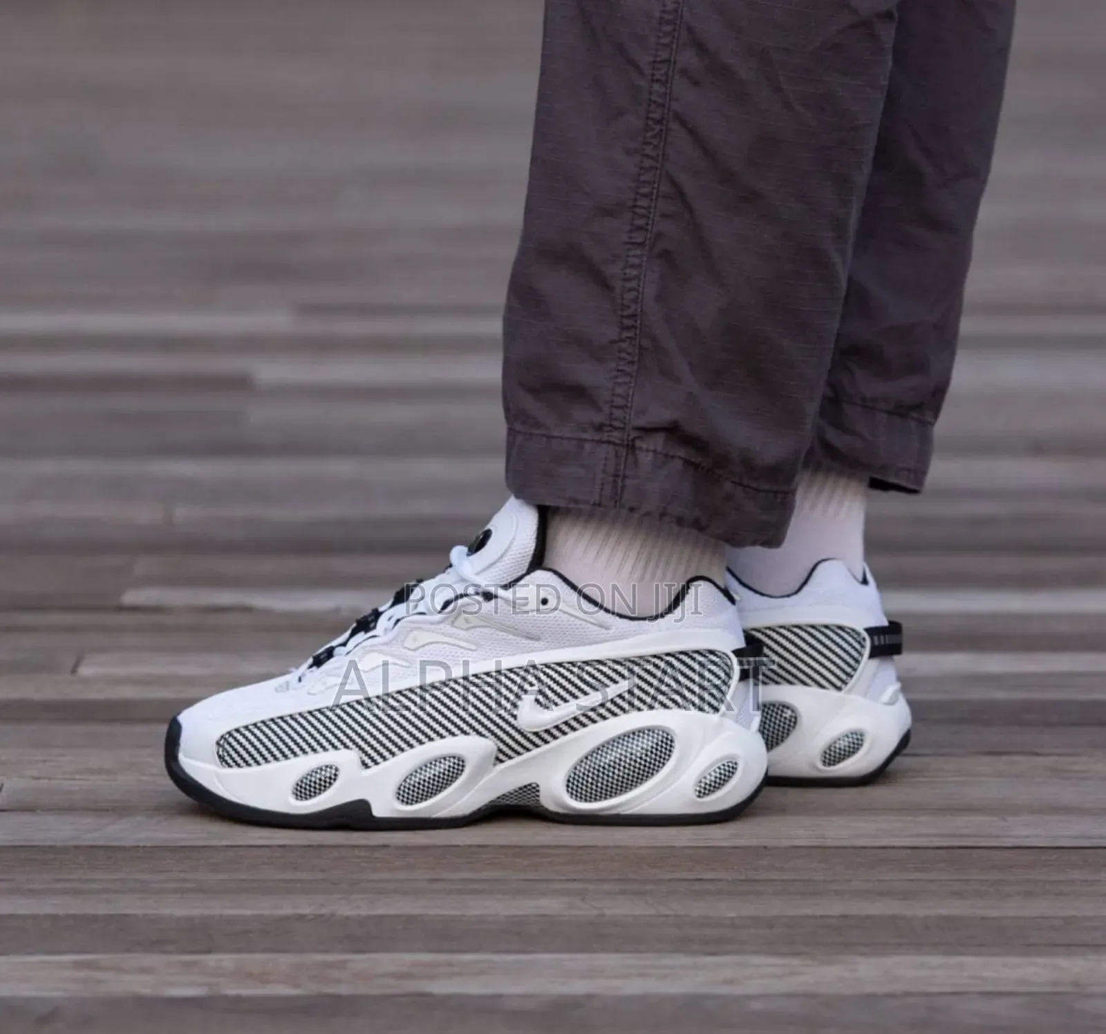 Nike X #Nocta Glide “White/Black” De Drake #Low Shoes for Men's