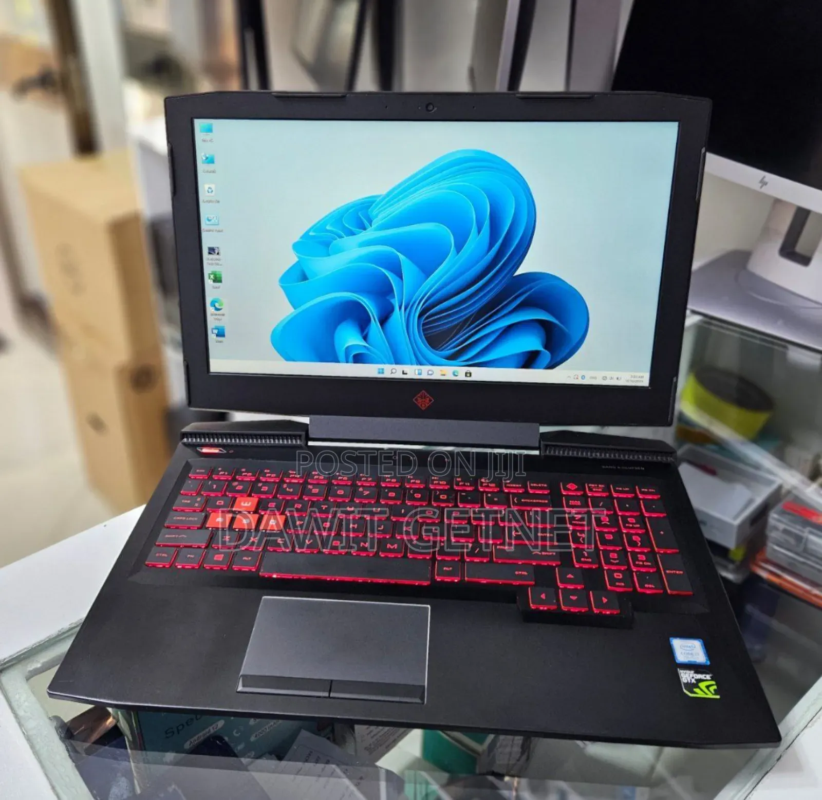 New Laptop HP Omen 15 8GB Intel Core I7 SSD 128GB