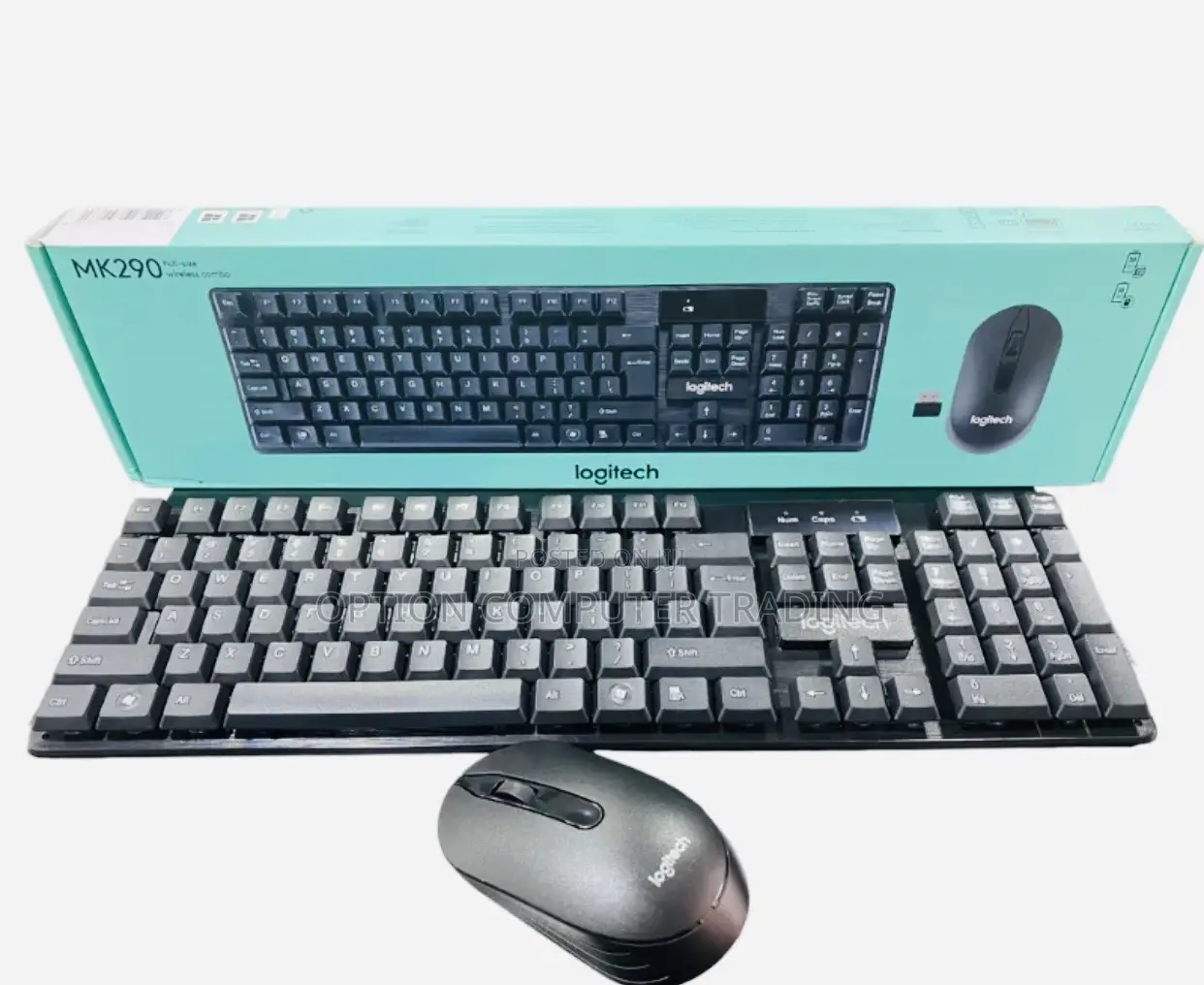 Logitec Keyboard and Mouse Wireless
