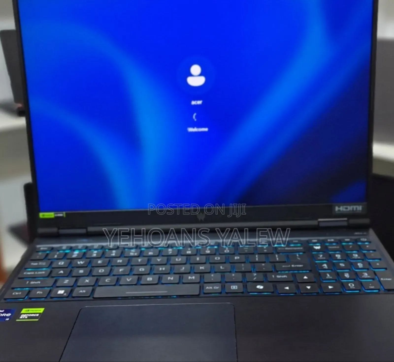 New Laptop Acer Predator 15 16GB Intel Core I9 SSD 1T