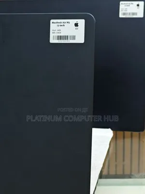 New Laptop Apple MacBook Air 2024 M3 13-inch 16GB Apple M3 SSD 256GB