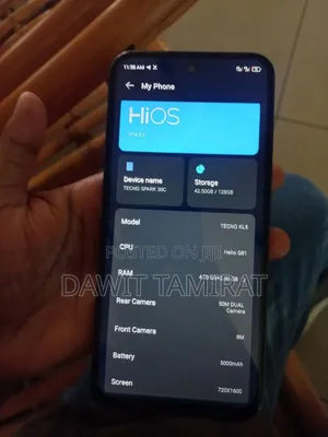 Tecno Spark 30C 128 GB Black