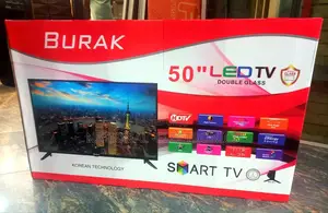 Photo - Burak 50 Inch Tv Smart Android New 2025 Tv New Price