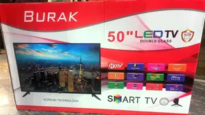 Burak 50 Inch Tv Smart Android New 2025 Tv New Price