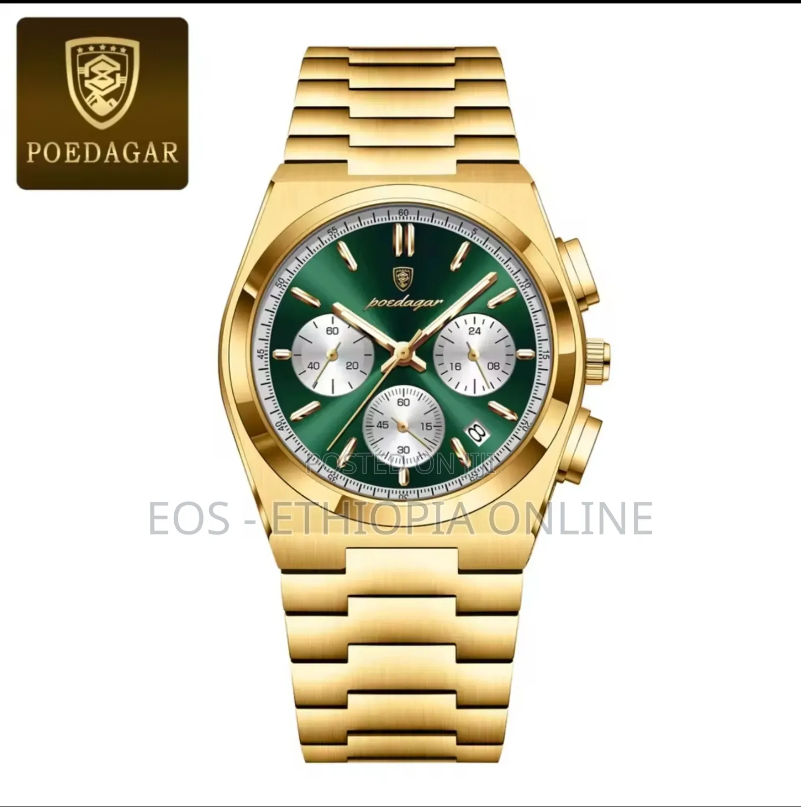 Casual Poedagar Brand Quartz Men's Watch [Preorder]