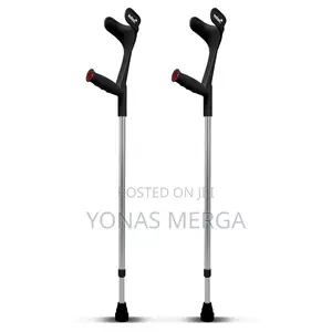 Photo - Adjustable Steel Crutch for Men/Women/Injuries Age People語፶crutches€瓶