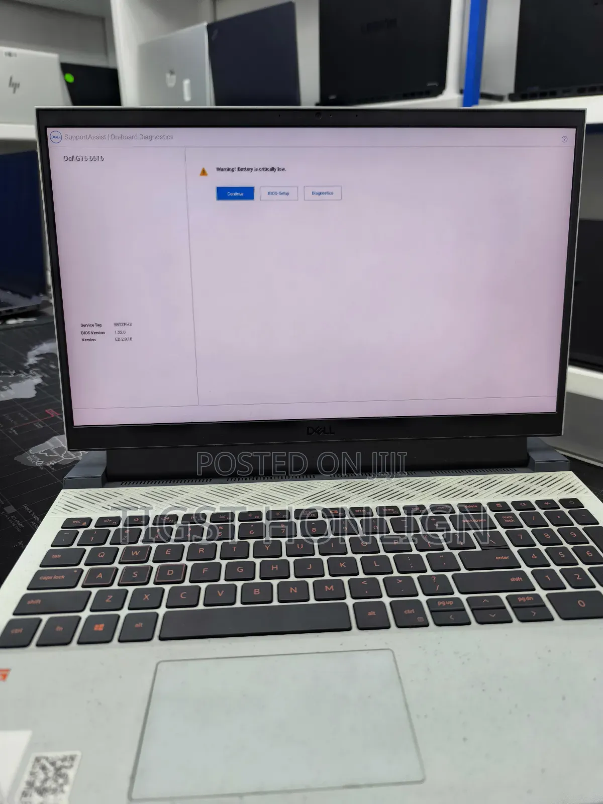 New Laptop Dell G16 7620 16GB AMD Ryzen 7 SSD 512GB