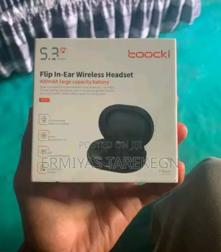 Toocki Bluetooth 5.3 Earphones True Wireless Touch Control Earbuds TWS